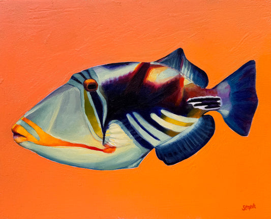 "Picasso Triggerfish" Original